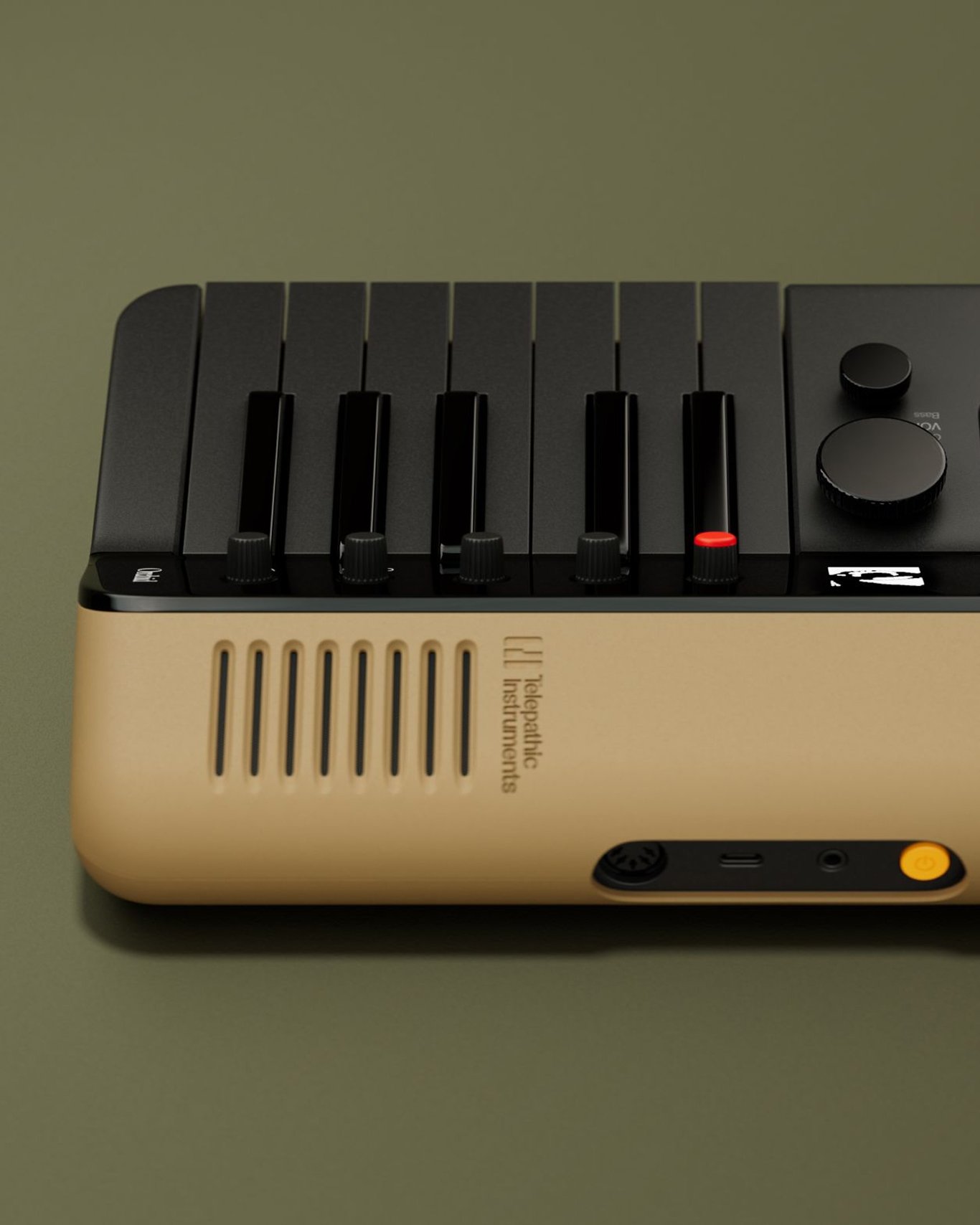 Telepathic Instruments music product and visual identity